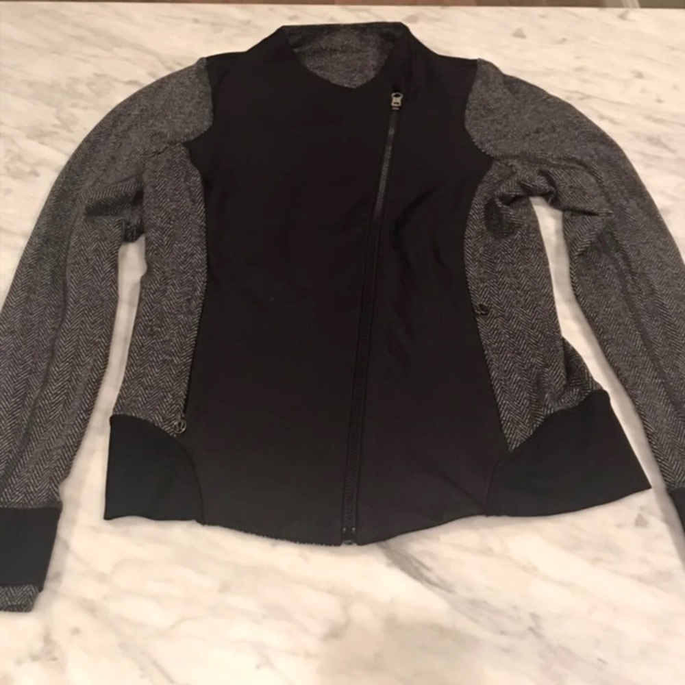 Lululemon Emerge Renewed Herringbone Jacket 10